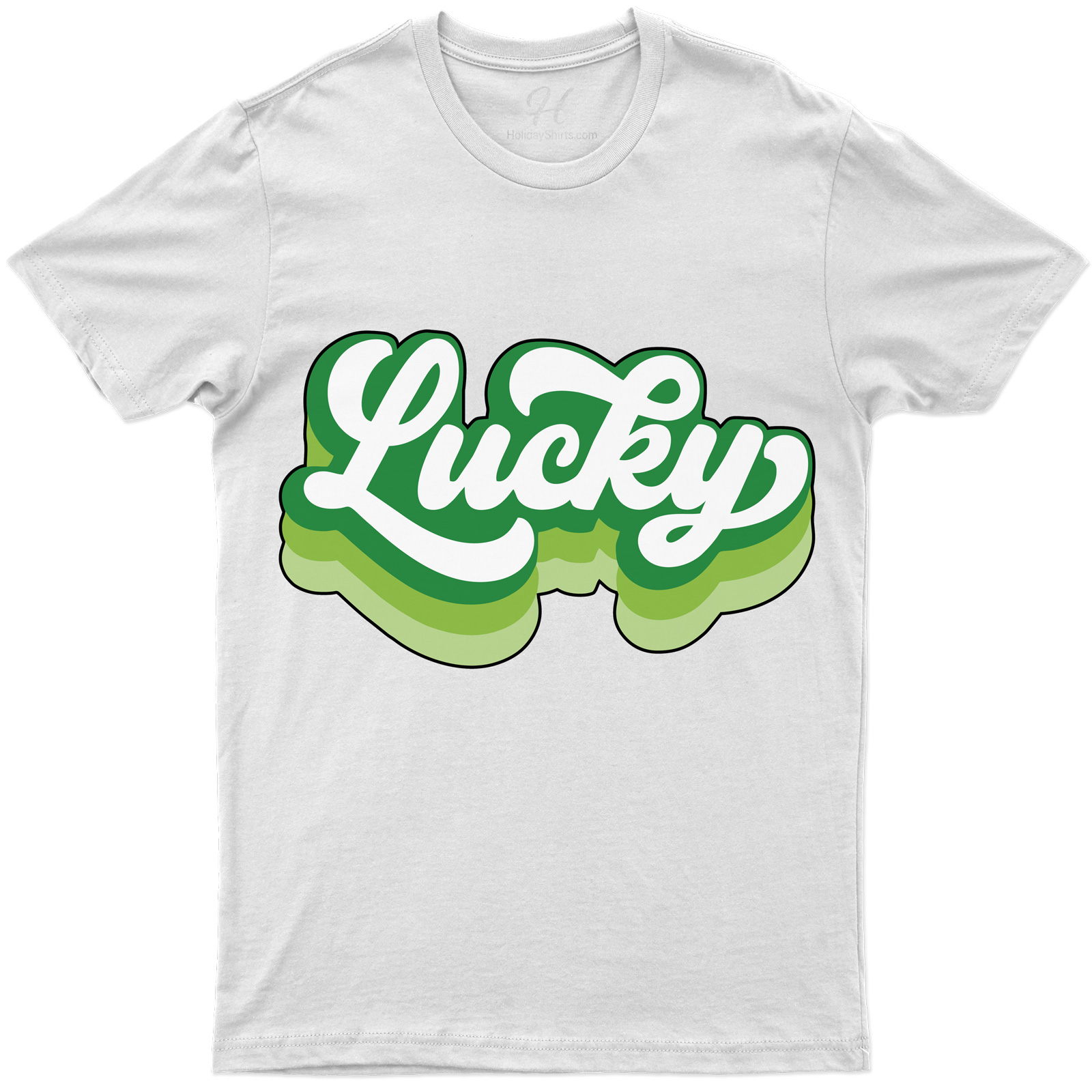 Retro Lucky St Patricks Day St. Patrick's Day T Shirt