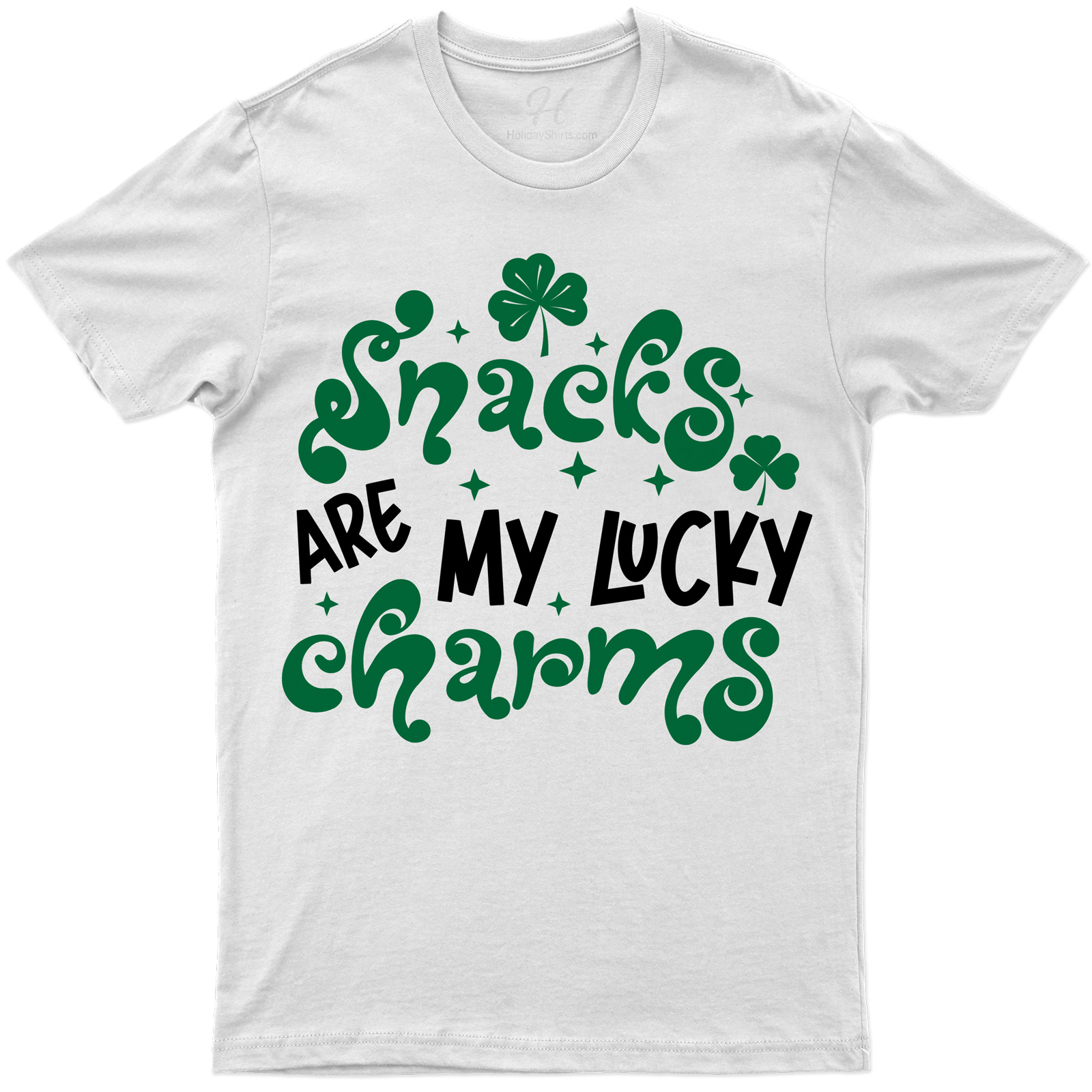 Snacks Are My Lucky Charms St. Patrick's Day T Shirt